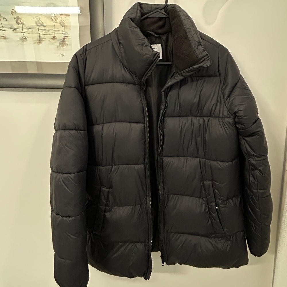 Cropped puffer jacket